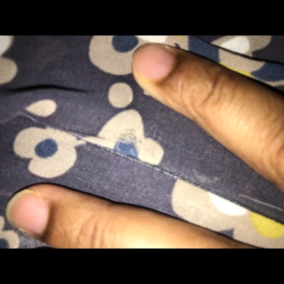 Colorful Floral Boden Top size 10 - Picture 4 of 5